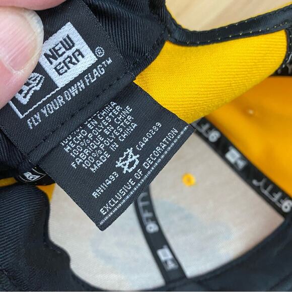 NBA All Star Golden State Warriors Yellow SnapBack Hat Adjustable New Era NWOT - Picture 11 of 16